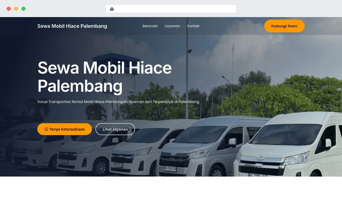 Sewa Mobil Hiace